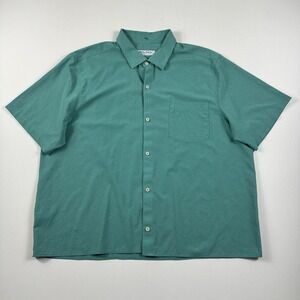 Tommy Bahama The Bahama Coast Island Zone Stretch Short Sleeve Shirt‎ Mens XL